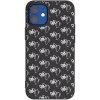 Picasee silikónový čierny obal pre Apple iPhone 12 mini - Separ - White On Black