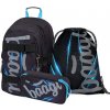 BAAGL SET 3 - Školský set Skate Bluelight / batoh / peračník / sáčok (A-30537)