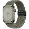 Tech-Protect Nylon Mag na Apple Watch 42 / 44 / 45 / 49 mm, olivově šedý TEC312788