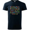 Vlajky štátov - Afrika - Klasické pánske tričko vyššej gramáže - XS ( Tmavomodrá (veľmi tmavá - skoro čierna) )