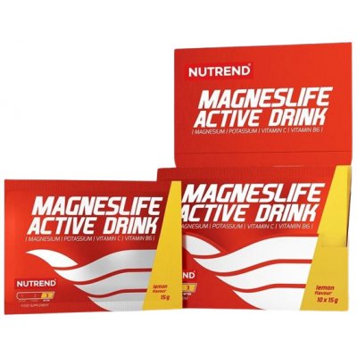 Nutrend Magneslife Active Drink Citrón 10x15g