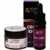 HempBona CBD olej 10% Full spectrum 10ml + Konopná masť 50ml