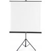 Hama projekčné plátno 2v1, 125x125 cm, uhlopriečka 177 cm, so statívom, prenosné, biele - HAMA 21575