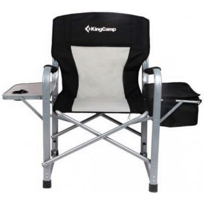 Kempingová skládací židle KING CAMP s opěrkami Director Deluxe