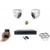 Monitorrs Security AI IP 2 kamerový set 5 Mpix WDome (6370K2) (Monitorrs Security)