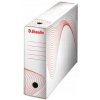 Esselte ES128201 archívný box bielo červený 355 x 250 x 100 mm