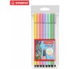 Fixy Stabilo Pen 68 pastelové sada 8ks