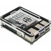 Krabica pre Raspberry Pi 5 čierna a biela