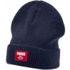 Pánska Zimná Čiapka PUMA Classic Rebrovaná Modrá Farba: Modrá, Veľkosť: UNI