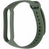 Silikónový náramok pre Xiaomi Mi Band 3 / 4 / 5 / 6 / 7 zelený (08)