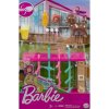 Mattel Barbie mini herní set s mazlíčkem stolní fotbálek