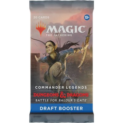 Wizards of the Coast Commander Legends: Battle for Baldur's Gate Draft Booster Pack - Magic: The Gathering