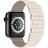 Swissten remienok pre apple watch silikónový - magnetic 38 / 40 / 41 mm biela / cappuccino