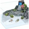 Invital želvárium s 3D pozadím 54 l