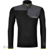 ORTOVOX Fleece Light mikina, black raven M