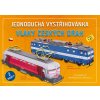 Jednoduchá vystřihovánka Vlaky českých drah (obsahuje 2 modely)