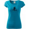 Orientačný beh muž-žena - Dámske tričko Pure - XL ( Svetlý tyrkys )