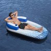 Bestway Nafukovací lehátko Hydro-Force 183 x 97 cm modré Modrá 3202665