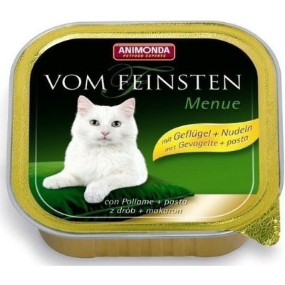 Animonda Vom Feinsten cat MENUE hydina a cestoviny 100 g