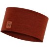 Buff MERINO WIDE HEADBAND SOLID hnedá