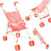 Baby Annabell skladací kočík pre bábiku s taškou – ružový