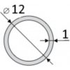 Effector - Jednoduchý profil (EASY) - B43 - Dĺžka 2 m - Farba Striebro