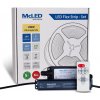McLED LED páska - sada 6 m + Prijímač Nano IP67, 240 LED/m, UWW, 6 W/m, DC 24V, 380 lm/m, CRI90, IP67, 10 mm, vodič 3 m ML-126.036.90.S06002