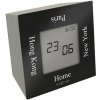 Dizajnové stolové digitálne hodiny 5190zw Nextime Turn4Time 8cm (8717713012757)