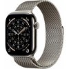 Apple Watch Series 11 Cellular 42 mm Prírodný titán s prírodným milánskym ťahom MF8P4WF/A