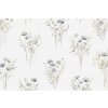 Bavlnená látka PERKÁL - Nežné kvety š.147