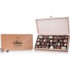 Chocolissimo - Drevený vianočný kufrík s 30 pralinkami bez alkoholu 375 g