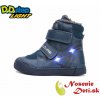 D.D. Step 068-52998A Royal Blue, Veľkosť obuvi 29+DD Step Chlapčenské svietiace kožené zimné topánky D.D. Step Royal Blue Vesmír 068-52998A, Veľkosť obuvi 29