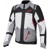 ALPINESTARS bunda ANDES V4 DRYSTAR tmavo šedá/svetlo šedá/čierna/červená 2026 - 6XL