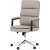 Autronic, Kancelárske kreslo, béžová, ekokoža, 120 kg, KA-D8104 SIL