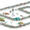 Cesta - trať pre autá Mesto - Puzzle 44 dielikov