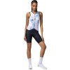 ALÉ Cycling Clothing Alé PRAGMA Mirror W Skinsuit, White Veľkosť: L Dámska cyklistická kombinéza bez rukávov