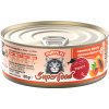 Schulze Konzerva pre mačky PORTA21 - makrela&papaya 80 g Superfood morké krmivo pre mačky