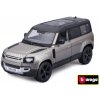 Bburago Plus Land Rover Defender 110 Silver 1:24