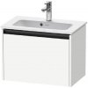 Duravit Ketho.2 - Umývadlová skrinka, 44x61x39 cm, 1 zásuvka, matná biela K25055018180000