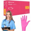 Rukavice Mercator Medical Nitrilové rukavice 100 ks 6-XS Nitrylex Magenta, veľkosť 6 - XS, 50 párov