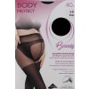 Body Protect black pančuchové nohavice pre tehotné - 40 dní 4 čierna