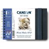 Canson Mixed Media Artist Book v krúžkovej väzbe A5 (21 x 14,8), 300g, 28 listov