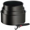 Sada hrncov INGENIO UNLIMITED L7639102, sada 4 ks, čierna, hliník, Tefal