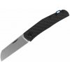 Vega Zero Tolerance ZT-0230 DOUBLE DETENT vreckový nôž 6,5 cm, čierna, uhlíkové vlákno, bez spony