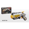 Detská hračka blaster Blaze Storm sivý + 20 bezpečných projektilov