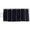 Zmršťovacie bužírky 100 ks - čierne , dĺžka 10cm