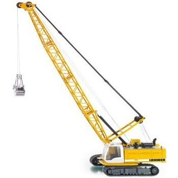 Siku Super 1891 žeriav hydraulické lanové rýpadlo Liebherr HS8030HD 1:87