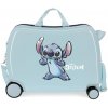 JOUMMABAGS Detský kufrík na kolieskach Lilo and Stitch Face MAXI ABS plast, 50x38x20 cm, objem 34 l