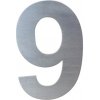 DOLS DLS-C-9 - nerezová číslica 9, číslo na dom, výška 150 mm