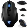 USB PODSVIETENÁ MYŠ RGB DRÔTOVÁ MODECOM VOLCANO MC-GMX5 BEAST ČIERNA